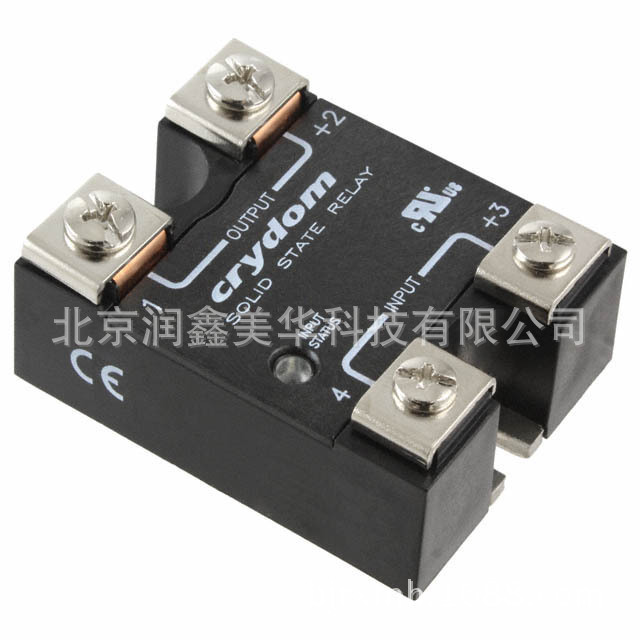 供应CRYDOM/快达 固态继电器底座或面板安装螺丝端子 DC100D40