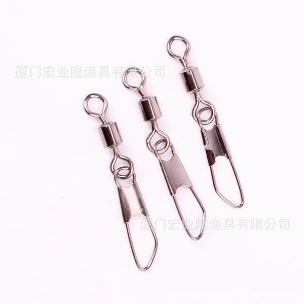 American swivel with a pin Luya eight-shaped ring connector fishing gear manufacturers accessories fishing gear wholesale