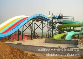 四川水上乐园滑道厂家直销 水上乐园设备 水滑梯 造浪设备