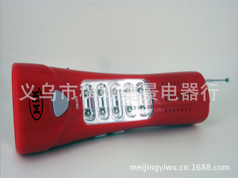 MK-3203 FM Radio led Flashlight Flashlight cmik detail image 1