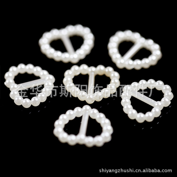 单面连珠桃心扣带杠-