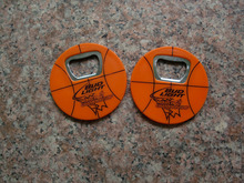 厂家定制塑料篮球磁性开瓶器 啤酒开 酒起子 创意旅游促销礼品