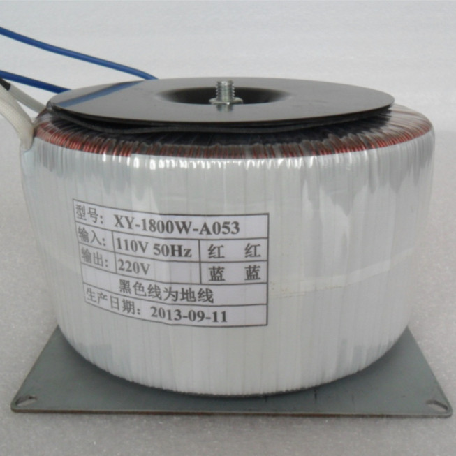 1800W医疗机器人环形变压器深圳厂家直销低频单相全铜足功率