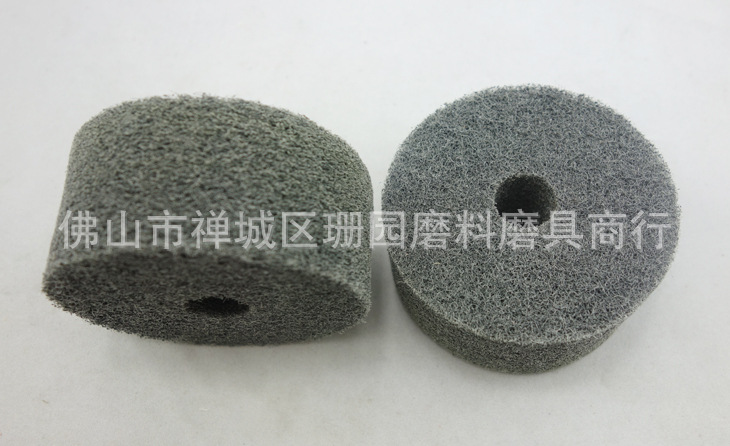 尼龙抛光轮/纤维轮/不织布研磨轮/尼龙轮 80*40 5P 120#