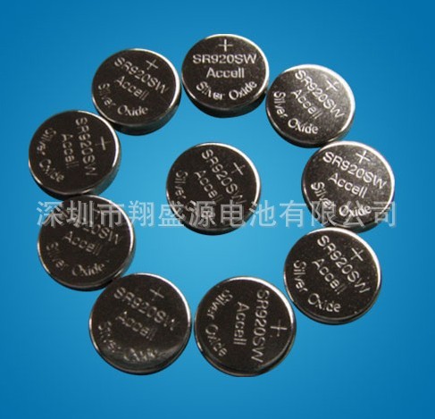 供应SR921SW手表电池371氧化银电池AG6