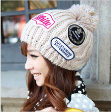 新款冬女裸婚时代童佳倩同款帽子韩版毛线帽子针织保暖三标帽子