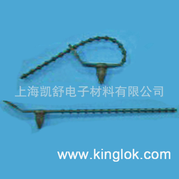 专业现货供应串珠扎带 珠形扎带可松式扎带 珠型孔扎带珠形束线带