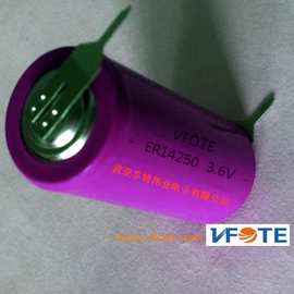 瑞孚特VFOTE锂亚电池ER14250H用于记忆备份和实时时钟(RTC)