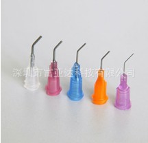 弯头塑胶座精密点胶针头