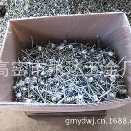 高密市永达五金专业生产10G*2.5的镀锌瓦楞钉