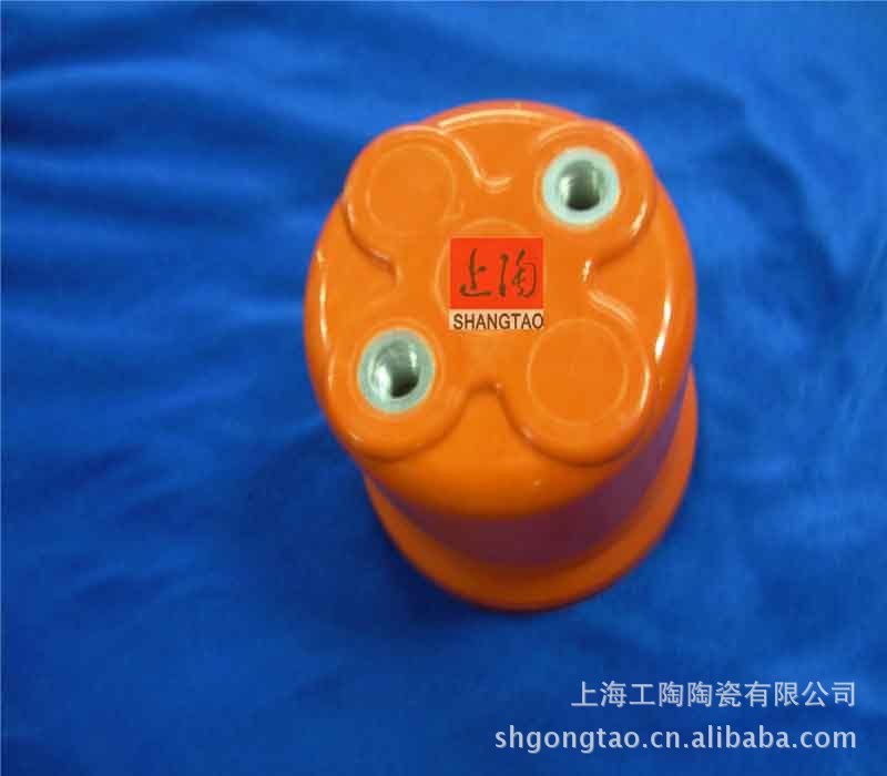 耐高压瓷瓶绝缘子 陶瓷隔离柱 绝缘瓷瓶绝缘柱(图)