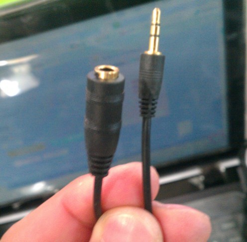 镀金耳机转接线 2.5mm公转3.5mm母 耳机 小转大 2.5公转3.5母