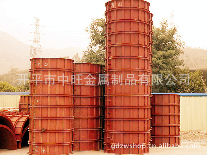 墩柱钢模板 圆柱模 墩柱模 圆模板 桥墩模板