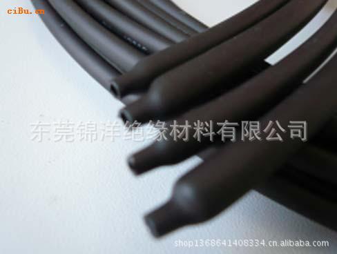 黑色热缩套管 热缩管 PE热缩套管 环保阻燃热缩套管