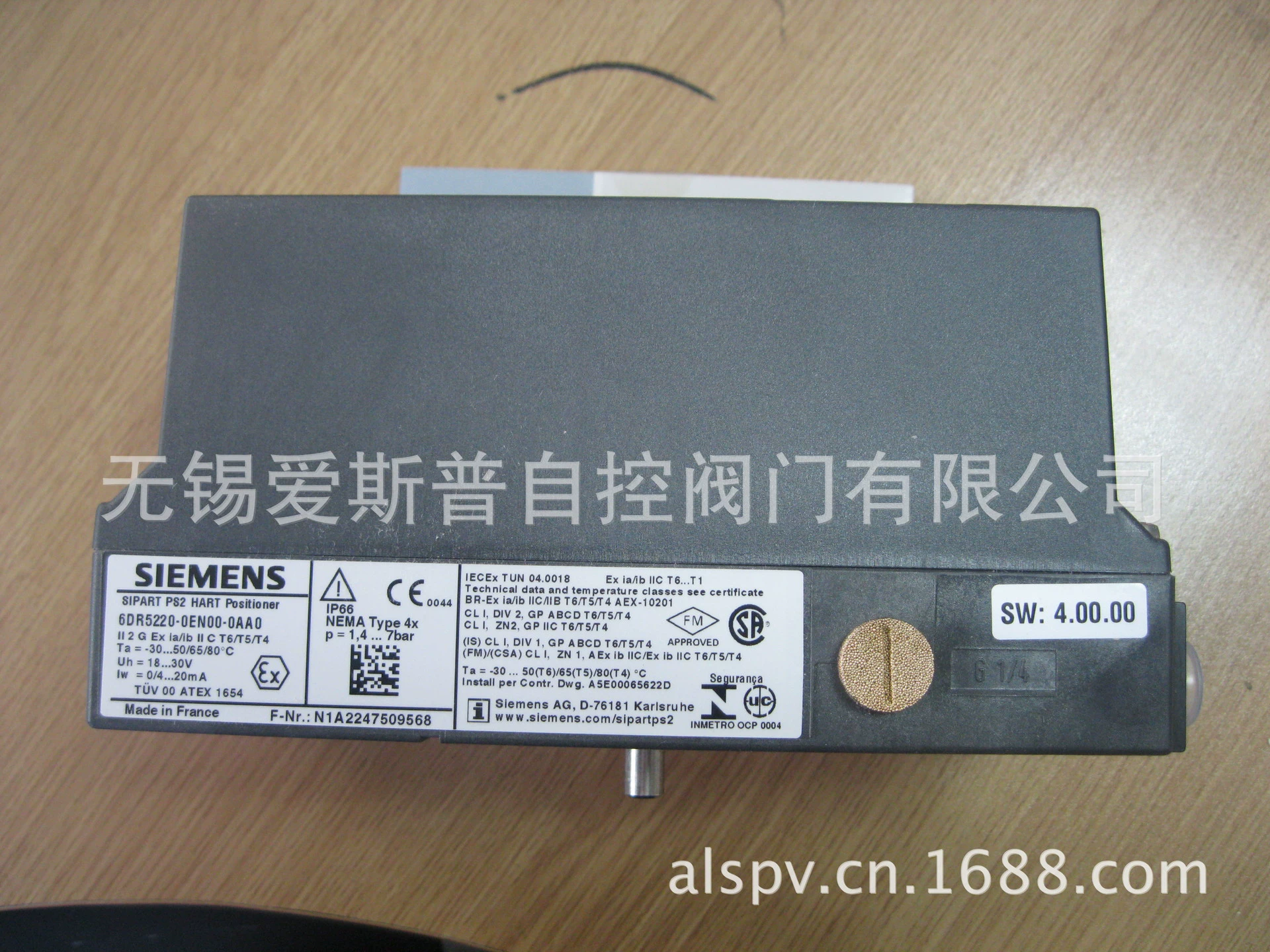 Интеллектуальный локатор клапанов серии Siemens SIEMENS серии SIPART PS2