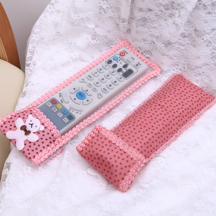 满天星红色遥控套细节2