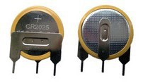 电池3V纽扣电池 CR2025纽扣焊脚电池 提供焊脚 翔盛源
