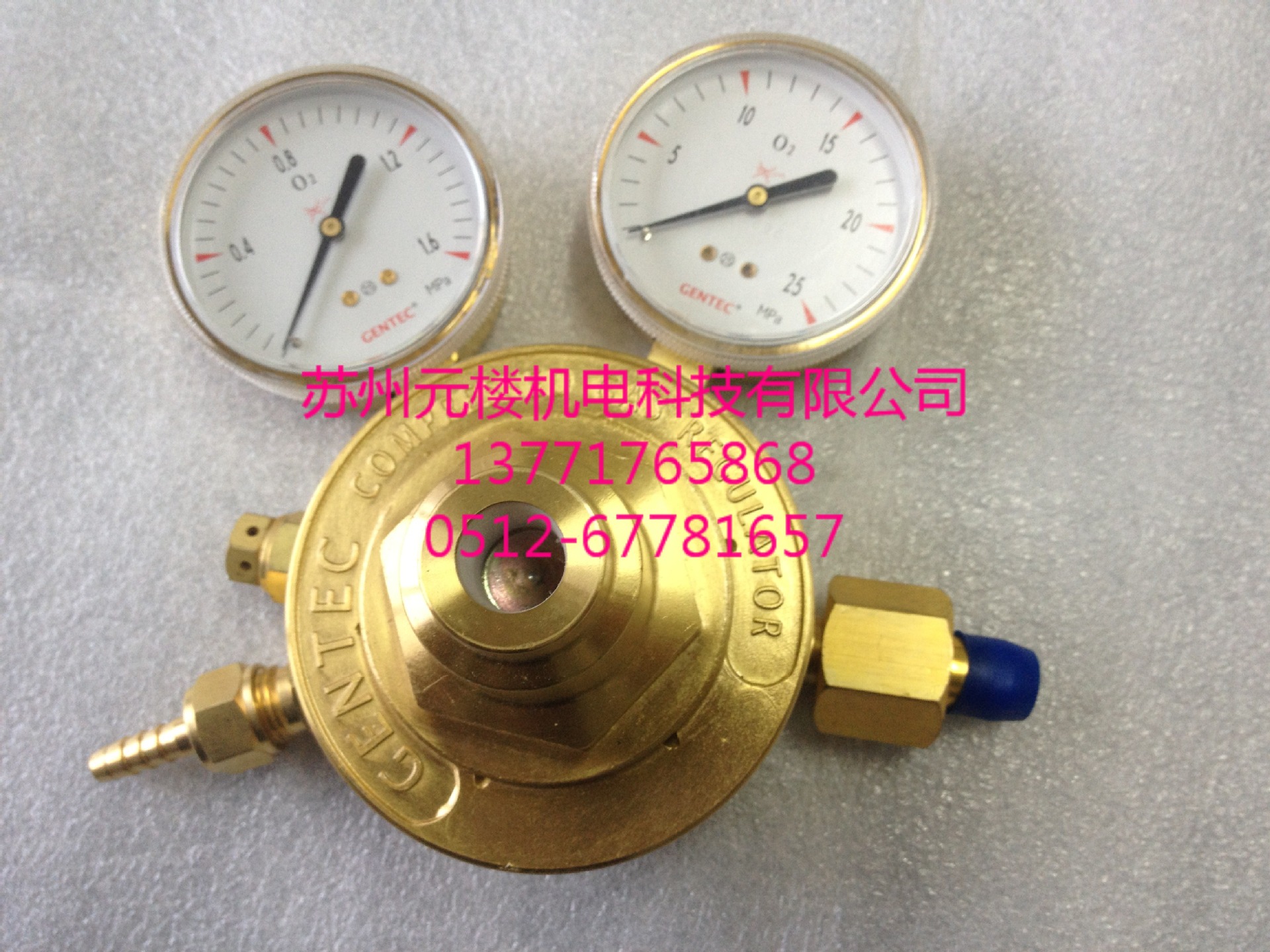 捷锐减压器 氧气减压器153X-125 美国捷锐 GENTEC减压器元楼