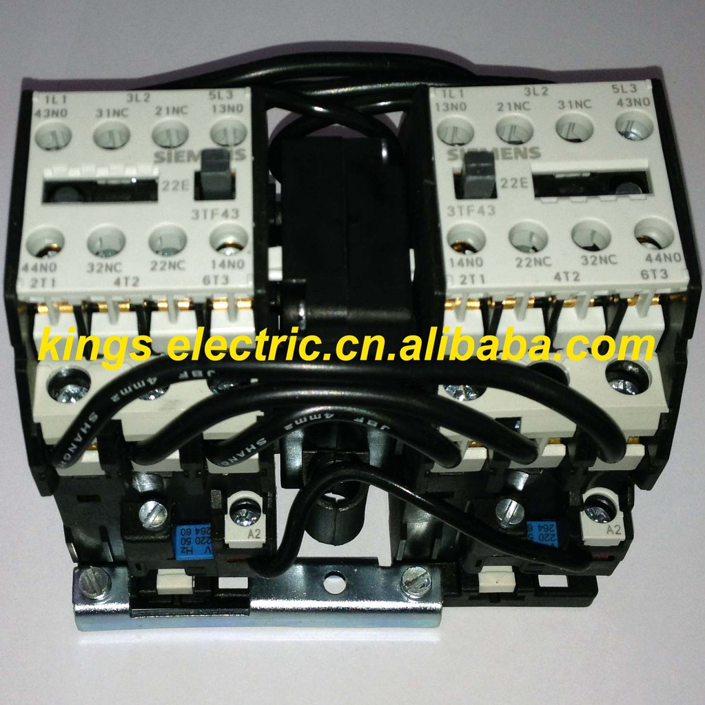 西门子siemens 机械联锁可逆接触器3TD43020XM0 3RT6027-1AQ00新