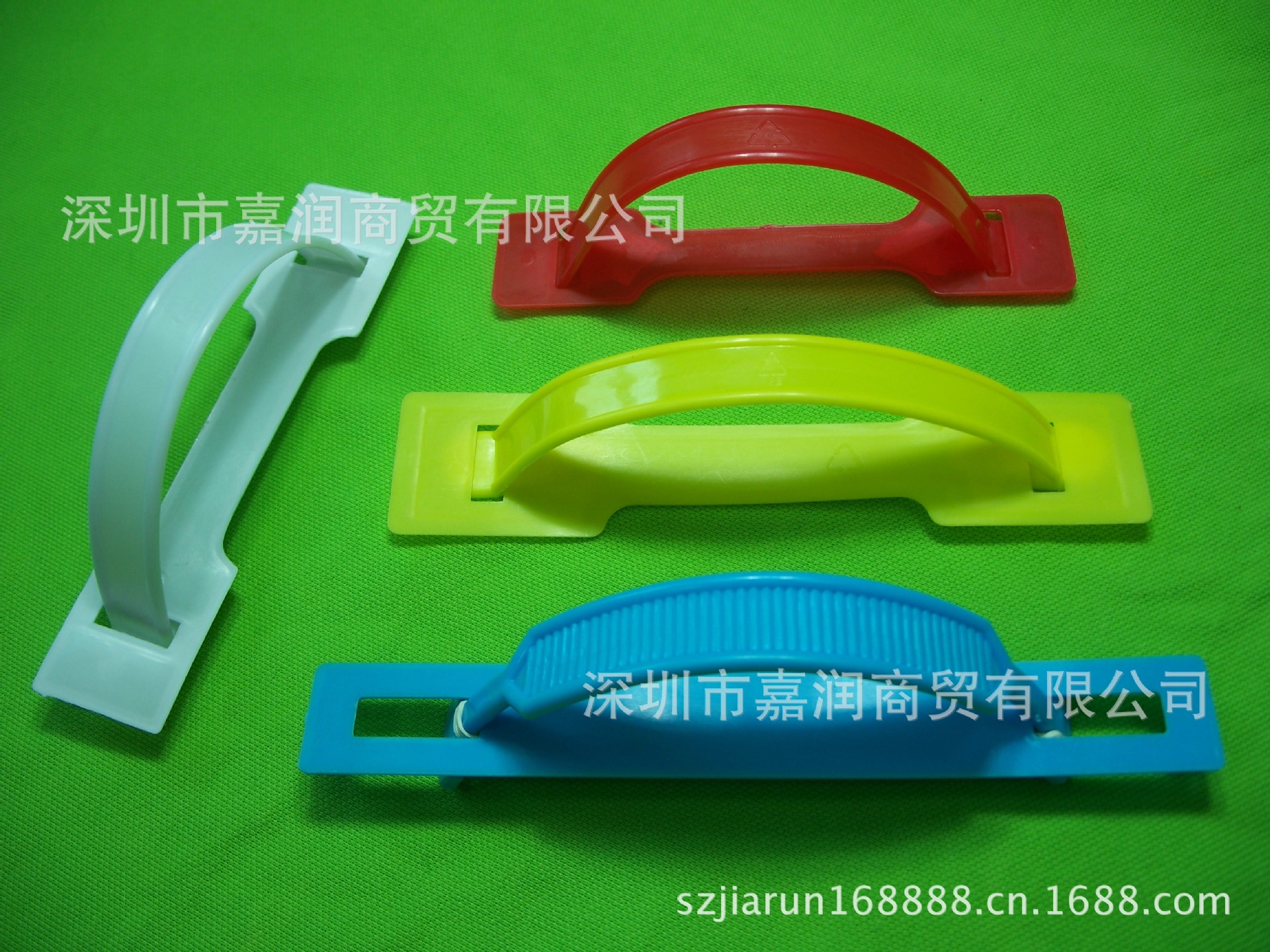 供应彩盒塑料提手纸盒拎手水果箱手提把