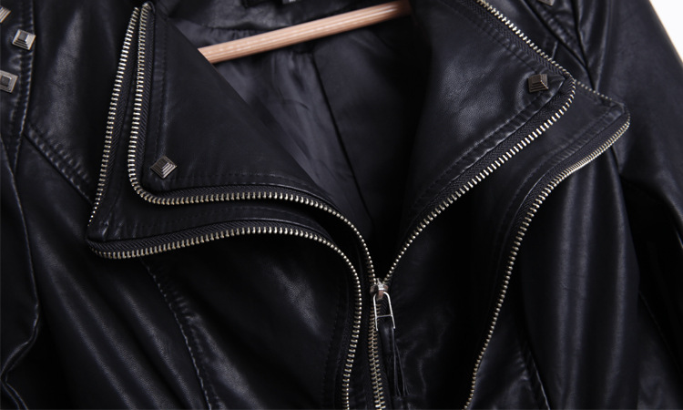 Veste cuir femme en PU - Ref 3447416 Image 18