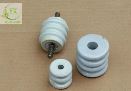 电机车绝缘子母线固定支撑瓷支柱绝缘子高55mmM10螺杆绝缘子M8