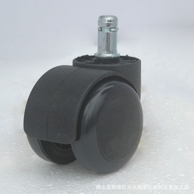 供应办公椅脚轮 黑边办公椅卡轮 厂家批发2寸家具轮|ms