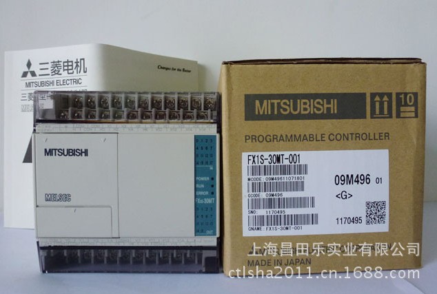 供应 三菱FX1S系列PLCFX1S-30MT-001(备有  库存现货）