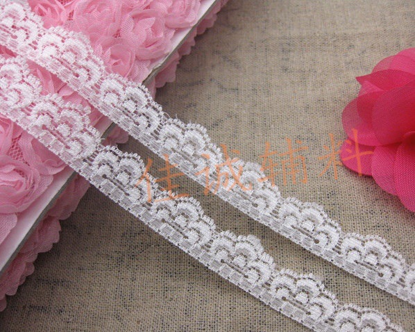 带弹力皇冠蕾丝花边 服装辅料DIY饰品材料 1.8CM