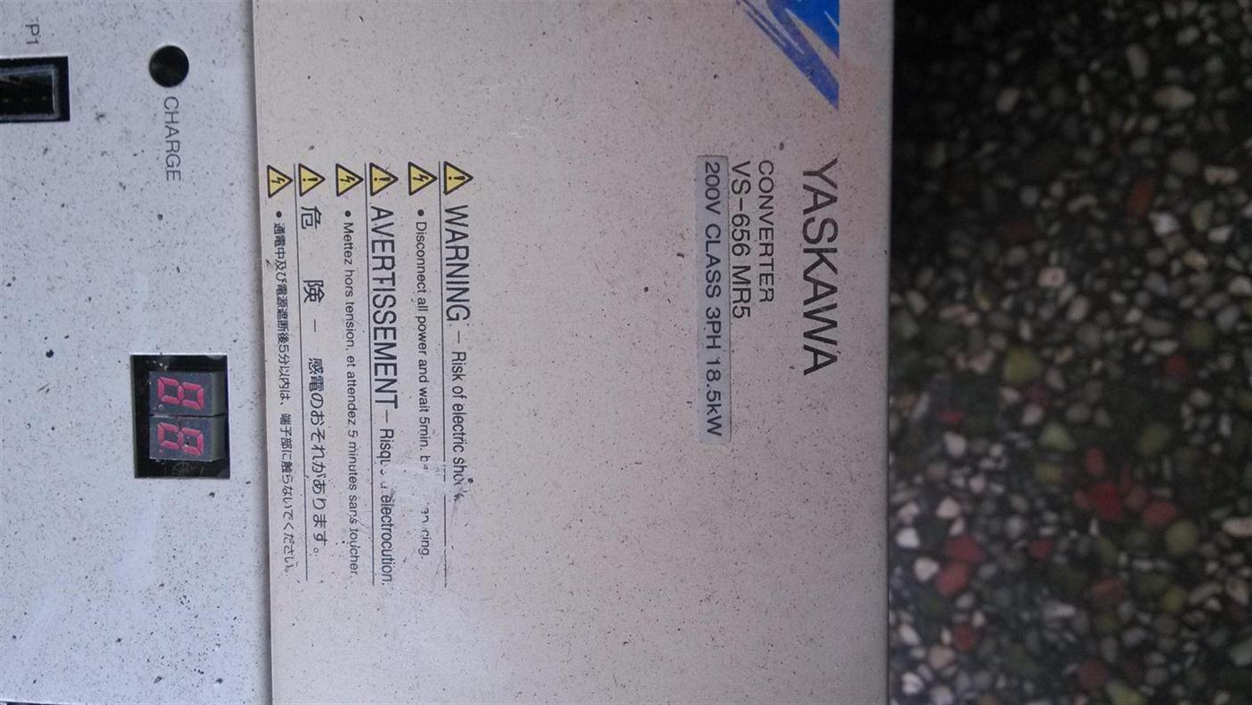 安川伺服驱动器 VS-656 MR5  18.5KW  保修三个月