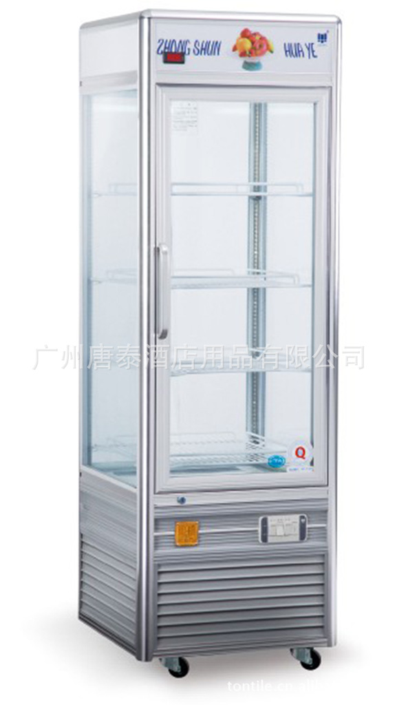 厂家生产FG308L1-A2立式单门四面冷柜