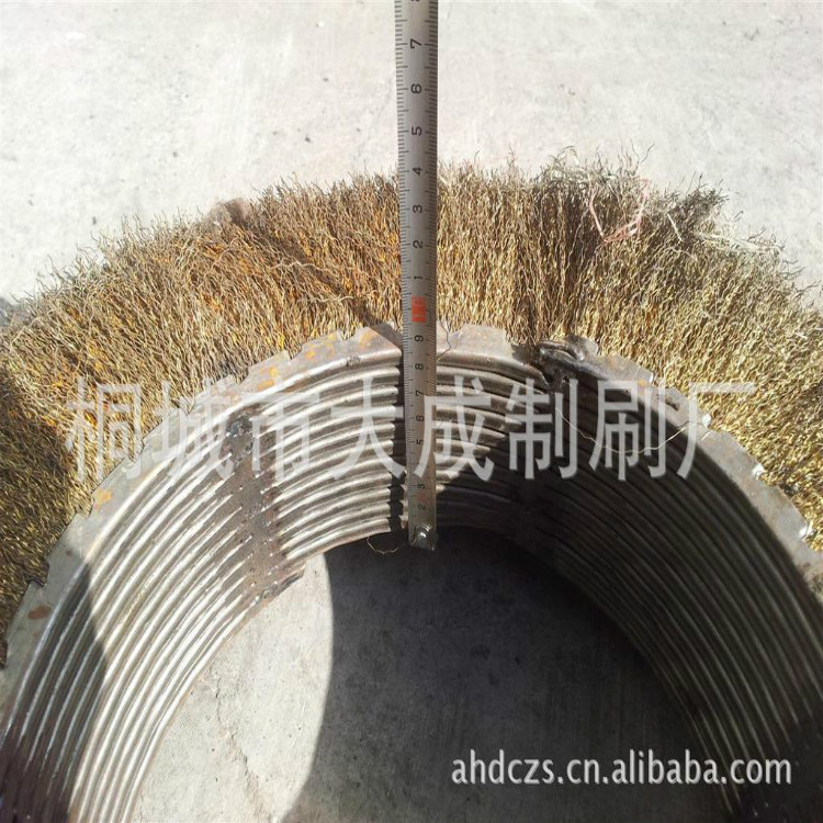 工业刷厂供应线材钢管设备异形刷辊 刮鱼机除鳞滚刷 单双钢带毛刷