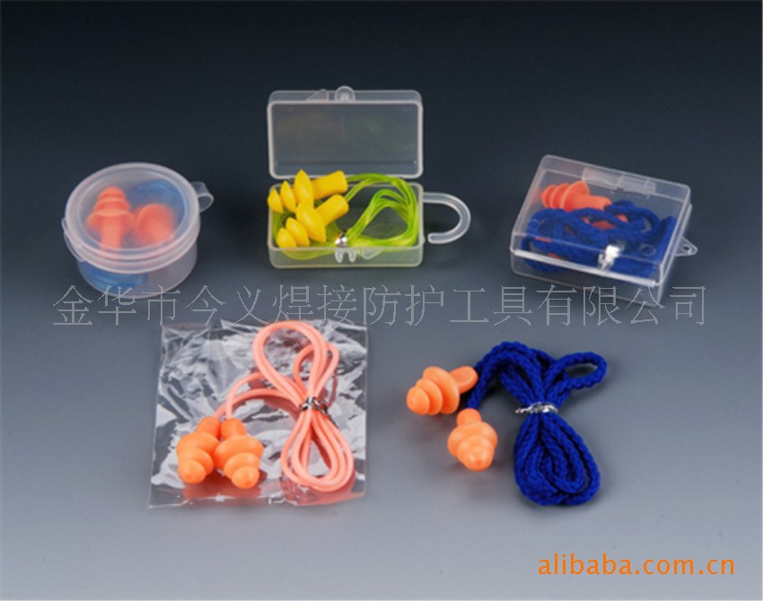 厂家供应 盒装圣诞树型蘑菇型防护耳塞 防噪声耳塞带盒子