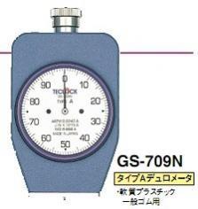 原装正品日本得乐TECLOCK GS-709N 橡胶硬度计