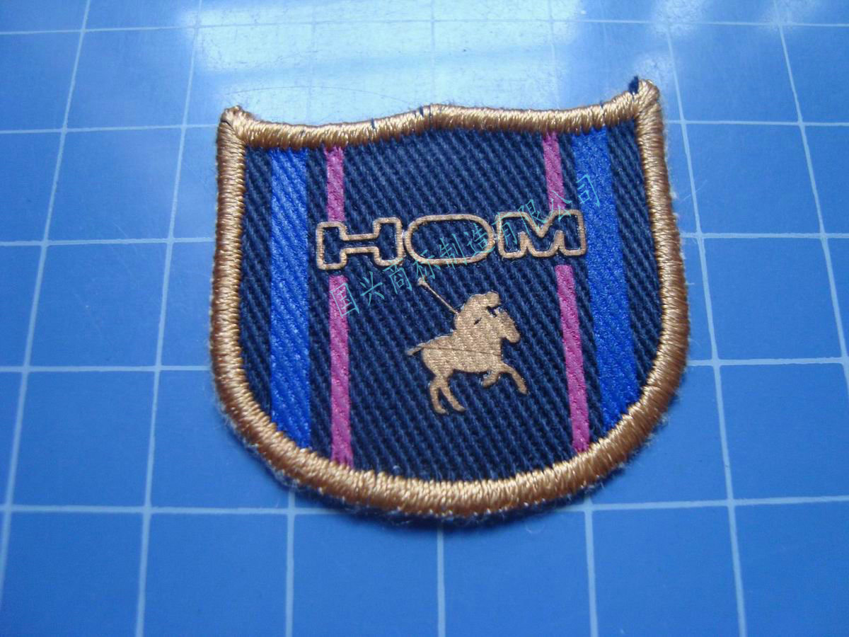 东莞绣标厂专业生产立体刺绣肩章 平面绣标 服装肩章 免费设计