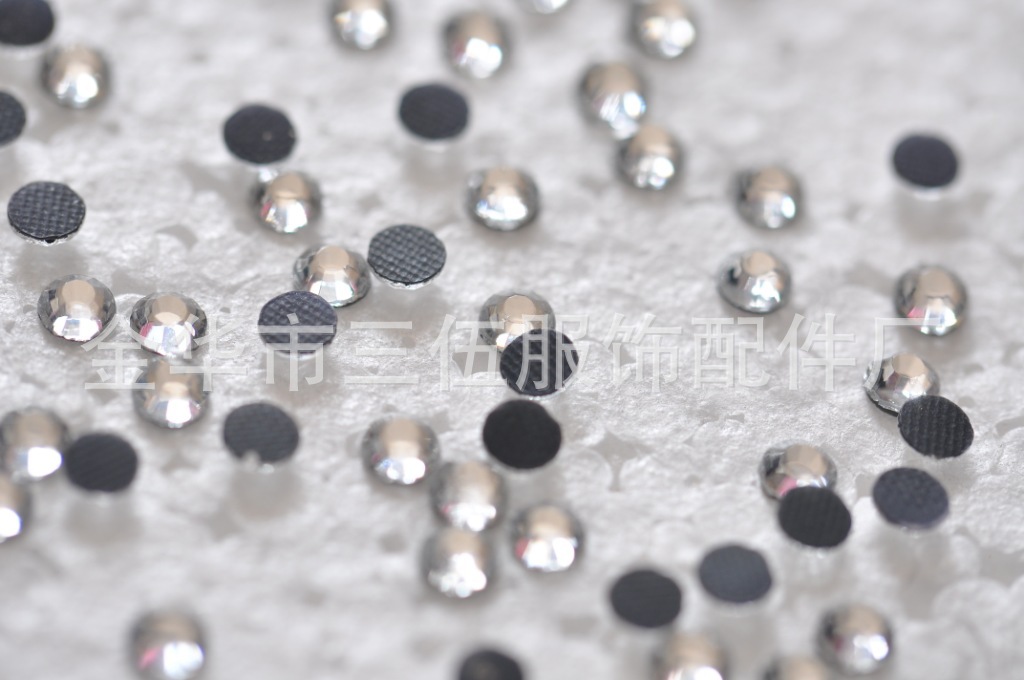 烫钻厂家海潮配件双面烫钻批发SS20真面透明白钻单面钻A级国产钻