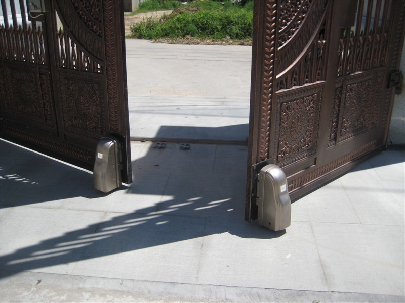 自动开门器铁艺门遥控平开门机阿尔卡诺厂家遥控闭门器开门机