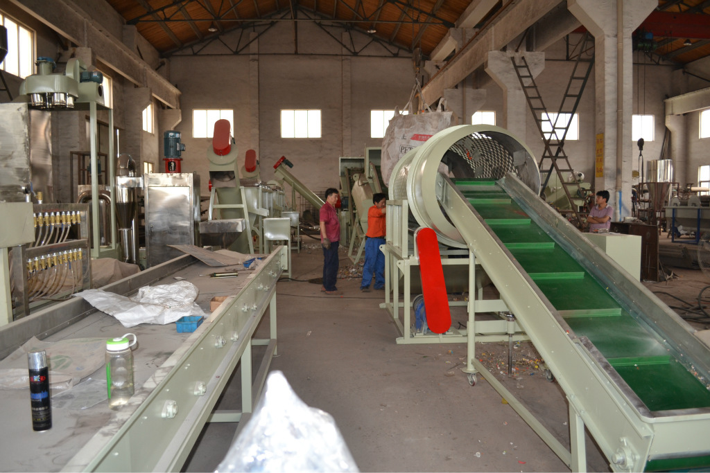 批不锈钢饮料瓶子PET回收清洗生产线 批发塑料破碎清洗生产线批