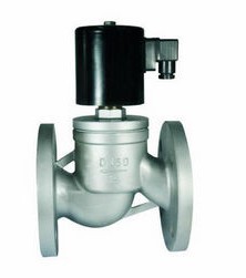 ZBSF-25不锈钢法兰电磁阀ZBSF-32F DN32 ZBSF-Y DN50电磁阀1.6MPa