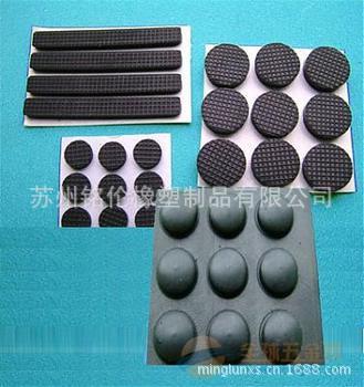 江苏上海浙江安徽苏州铭伦 供应家具用网格橡胶防滑自粘脚垫