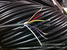 永州電纜京霖電線7芯電線26AWG鍍錫銅絲信號控制線7*0.13平方