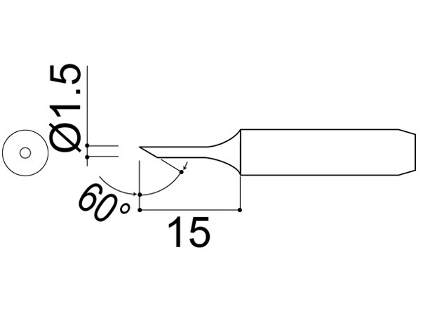 日本原装白光   900M-T-1.5CF 烙铁咀 烙铁头 烙铁嘴 900M 焊咀