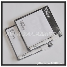磁性冰箱贴便签本商务加厚纸砖纸托异形卡通便利贴简易便携式便签