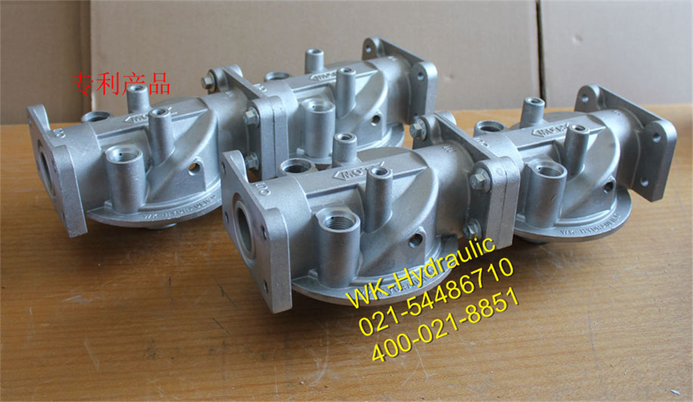 批发WK-Hydraulic 联体过滤头WK0624-2螺纹1 1/4"BSP-1 1/2"UNF.
