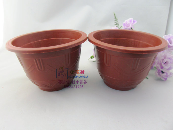 防陶土红色花盆1