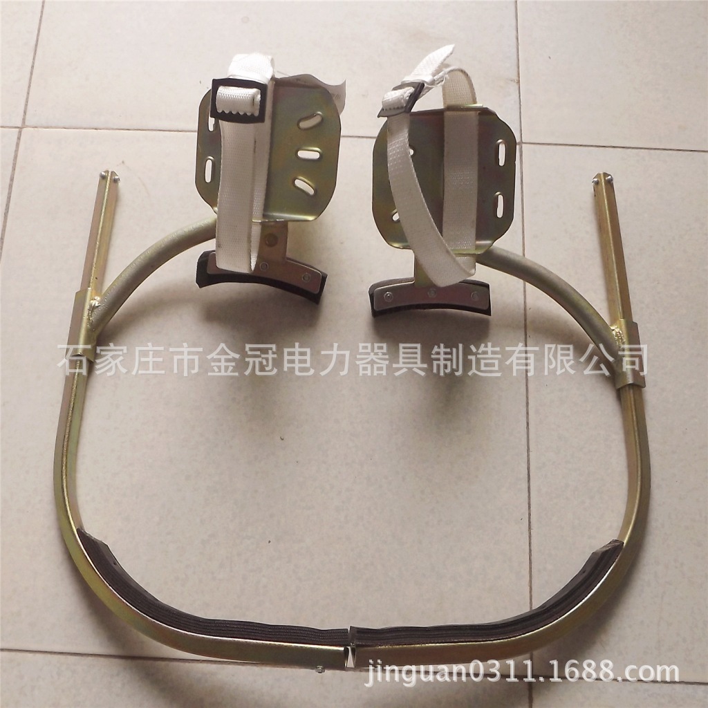 电线杆脚扣电工登高 爬树工具450# 500#开口可调