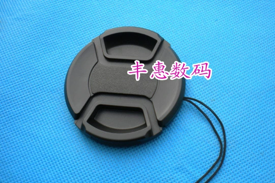 Оптовая продажа высококачественная бессловная крышка объектива 52 мм крышка объектива была пронизана веревкой