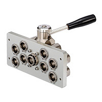 供应 日东工器 多路接头系统 8端口型 套筒MAM-A-4S8-BRS-FKM