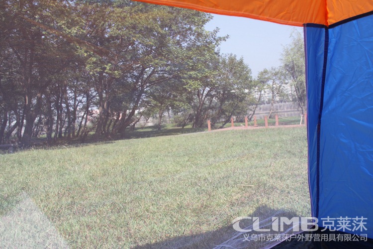 Export South Korea outdoor extra large beach sunshade/South Korea hot sale three-side gauze sand pergola beach fishing tent