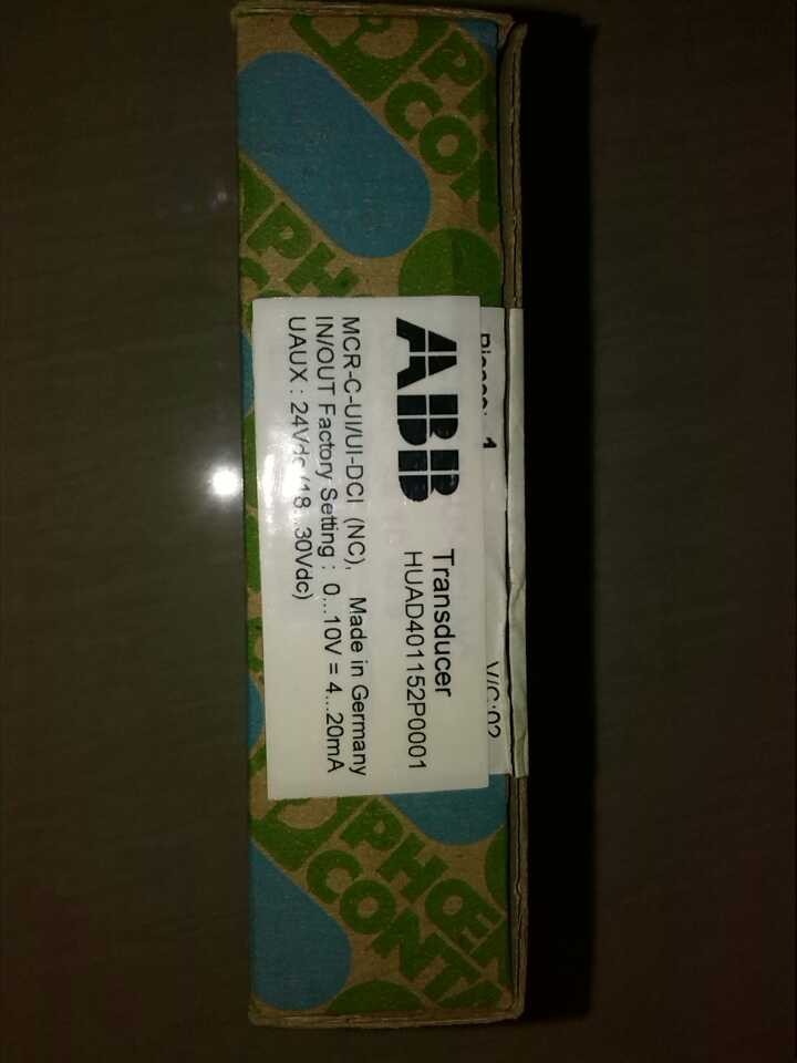 ABB()供应传感器HUAD401152P0001